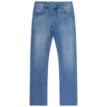 Calça jeans masculina reta clara estonada 75921