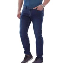 Calça Jeans Masculina Reta Clássica De Algodão Tendência