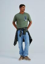 Calça Jeans Masculina Reta