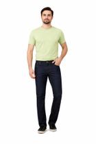 Calça Jeans Masculina Reta Muito Mais Veste Até 52 - Jeans Escuro
