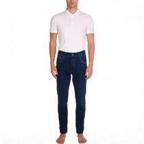 Calça Jeans Masculina Sallo Slim Fit Azul 0011 - Jeans 42 Calça Jeans Masculina Sallo Slim Fit Azul 0011 - Jeans 42