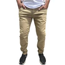 calça jeans masculina sarja e masculino slim skinny top com lycra sarja e jeans premium lançamento - Emporium black