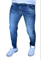 calça jeans masculina sarja e masculino slim skinny top com lycra sarja e jeans premium lançamento - multi marcas