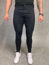 Calça Jeans Masculina Sarja Super Skinny Fit Lisa