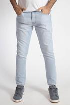 Calça Jeans Masculina Skinny Básica Polo Wear Jeans Claro