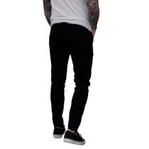 Calça Jeans Masculina Skinny Black Power Premium- Preto