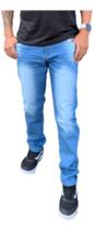 Calça Jeans Masculina Skinny C/ Elastano Premium