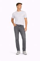 Calça Jeans Masculina Skinny Cinza R Sete com Elastano Eco Cycle