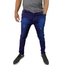 Calça Jeans Masculina Skinny com Elastano Reforçada
