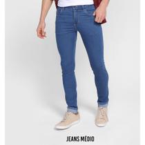 Calça Jeans Masculina Skinny Com Lycra Jeans Médio Calça Jeans Masculina Skinny Com Lycra Jeans Médio