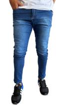 CALÇA JEANS masculina SKINNY MODELOS COM DETALHES RASGADAS E LISAS MODA HOMEM