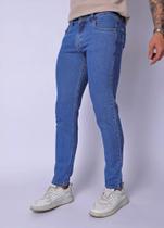 Calça Jeans Masculina Skinny Slim Tradicional