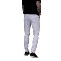 Calça Jeans Masculina Skinny White Power Premium Branco