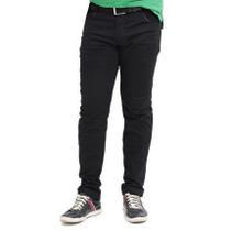 Calça Jeans Masculina Skynni Preta Premium C/Lycra Memorize - memorize jeans