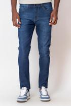 Calça Jeans Masculina Slim Basic Polo Wear Jeans Escuro