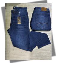 Calça Jeans Masculina Slim Bolso bordado Amel Jeans
