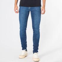 Calça Jeans Masculina Slim Com Elastano Bolso Casual Premium