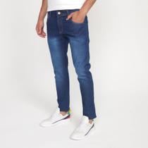 Calça Jeans Masculina Slim Elastano - Jeans Brasil