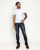 Calça Jeans Masculina Slim Fit Coleção Premium 22243 Escura