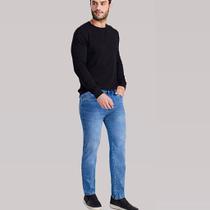 Calça Jeans Masculina Slim Fit Max Denim Tradicional Premium