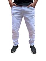 Calça jeans masculina slim reto sarja ou jeans com elastano a pronta entrega - Emporium black