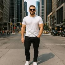 Calça Jeans Masculina Slim Skinny Elastano Casual Sport 443