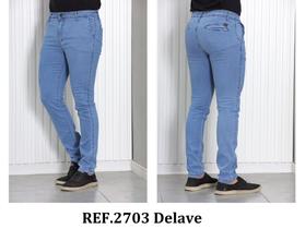 Calça Jeans Masculina Slim Sport Fino Bolso Faca Social Malloy