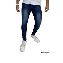 Calça Jeans Masculina Super Skinny Resistente e Confortável