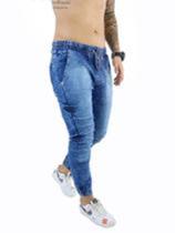 Calça jeans masculina tamanho único P ao GG Calça jeans masculina tamanho único P ao GG
