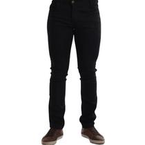 Calça Jeans Masculina Trabalho Casual Com Elastano Preto Calça Jeans Masculina Trabalho Casual Com Elastano Preto
