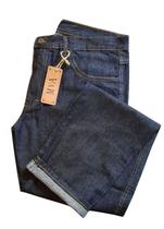 Calça Jeans Masculina Tradicional Barata Trabalho Reforçada