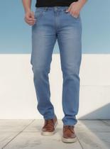 Calça Jeans Masculina Tradicional Casual com Elastano