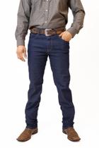 Calça jeans masculina tradicional com elastano marinho tamanho 44 Calça jeans masculina tradicional com elastano marinho tamanho 44