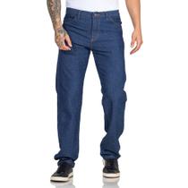 Calça Jeans Masculina Tradicional Para Trabalho Reforçada