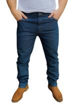 Calça Jeans Masculina Tradicional Reta Sem Lycra para Trabalho