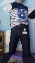 Calça jeans masculino infantil Calça jeans masculino infantil