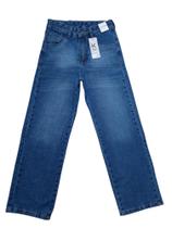 Calça Jeans Masculino Juvenil Larga Meninos Infantil Tamanhos 10 ao 16 (3075) Calça Jeans Masculino Juvenil Larga Meninos Infantil Tamanhos 10 ao 16 (3075)