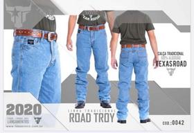 Calça Jeans Masculino Texas Road TROY Country - Tamanho 42