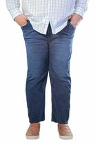 Calça Jeans Megaflex Garcez Permanganato Azul