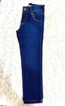 Calça Jeans menino, super estilosa com elastano e ajuste na cintura, calça criança 01 ao 16 anos.
