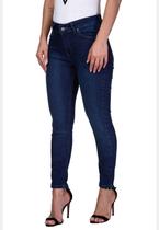 Calça Jeans Mid Rise Skinny Guess Azul