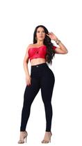 Calça Jeans Miller Deluxe Original Levanta Bumbum Preto
