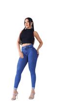 Calça Jeans Miller Deluxe Premium Cor Azul Skinny Original