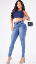 Calça Jeans Miller Skinny Cintura Alta Detalhe M