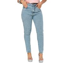 CALÇA JEANS MOM AZUL CLARO ROCKS JEANS CL6107 Cor:Azul ClaroTamanho:44