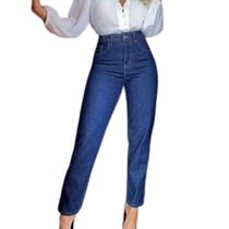 Calça Jeans Mom Essencial Clássica, moderna e perfeita O básico que parece caro Jeans Mom simples, linda e versátil