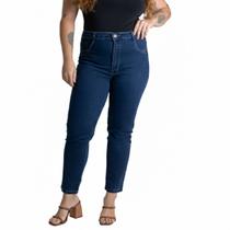 Calça Jeans Mom Feminina Plus Size Sawary - 26-279370