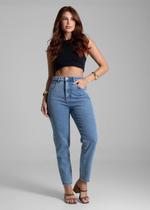 Calça jeans mom feminina sawary ref:282353