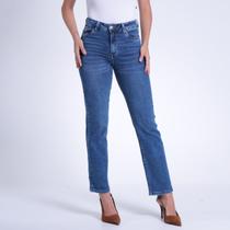 Calça Jeans Mom Feminino Revanche Aterno Calça Jeans Mom Feminino Revanche Aterno