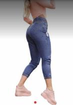 Calça jeans mon com lycra